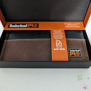 Timberland Pro Mens Pullman Rodeo Leather Wallet